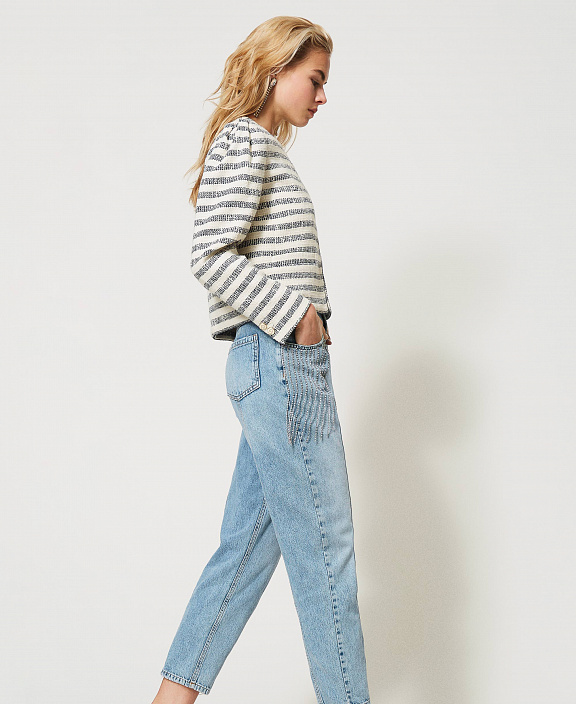 Жакет в полоску