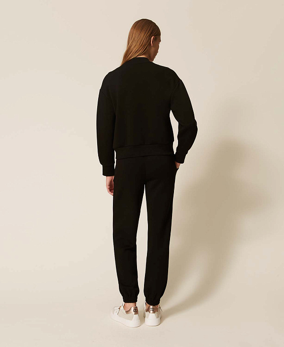 Комплект из свитшота на молнии и джоггеров