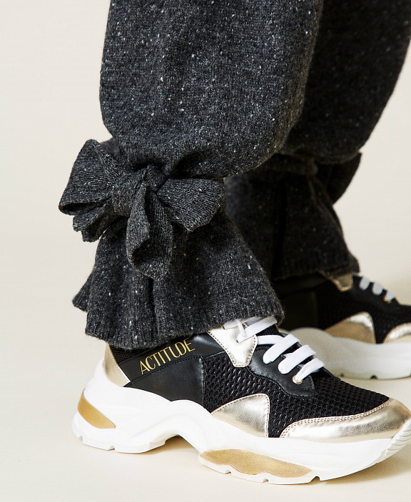 Брюки из смесовой шерсти