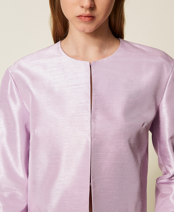 Жакет из шантунга