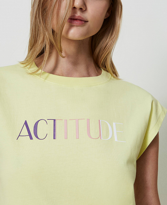 Футболка с логотипом Actitude