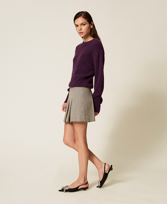 Джемпер из смесовой шерсти с альпакой