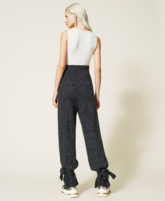 Брюки из смесовой шерсти