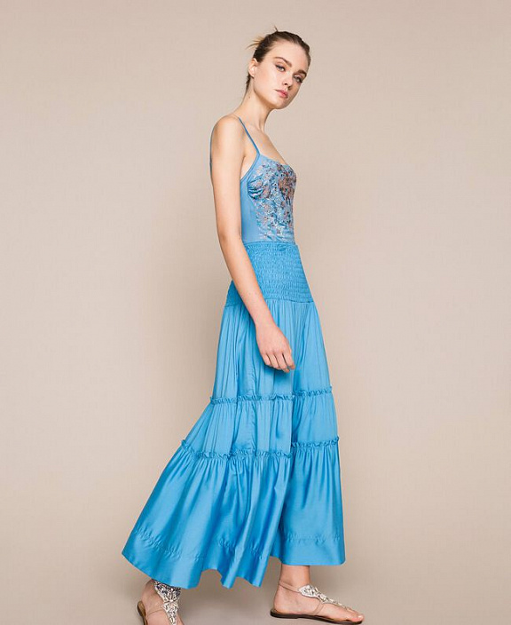 Юбка с оборками