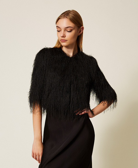 Блейзер с укороченным кроем